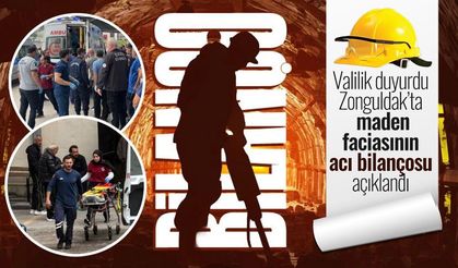 Valilik duyurdu: Zonguldak’ta maden faciasının acı bilançosu açıklandı