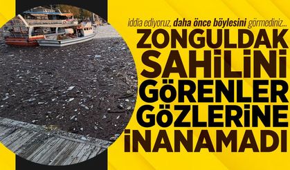 Zonguldak sahili çöplüğe döndü: Görenler gözlerine inanamadı