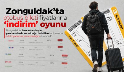Zonguldak’ta otobüs biletlerinde yazıhane ve internet fiyatları tartışması