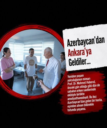 Azerbaycan'dan Ankara'ya Geldiler...