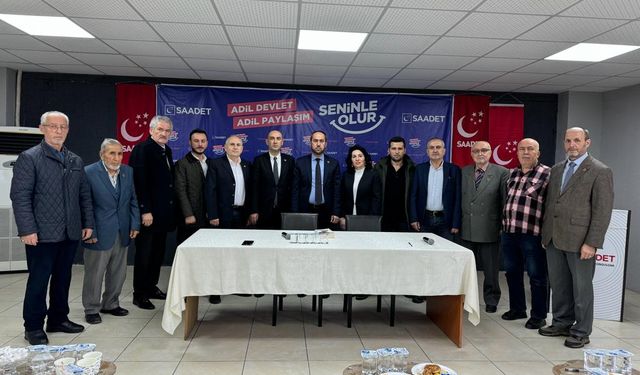 CHP'den Saadet Partisine ziyaret