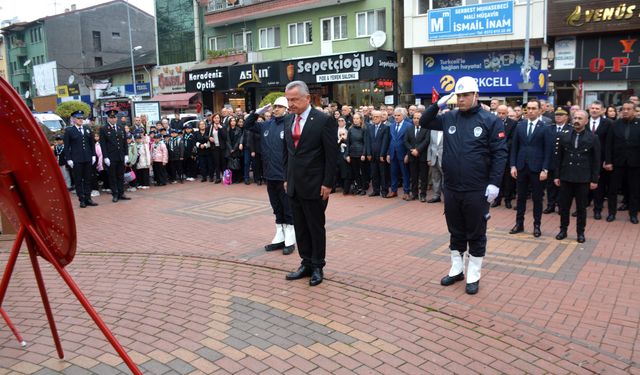 Çaycuma Büyük Önder Atatürk'ü Andı