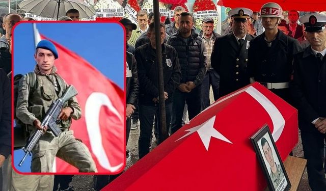 Piyade Sözleşmeli Er Emirhan Güven son yolculuğuna uğurlandı