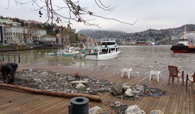 Zonguldak'ta fırtına sonrası hayat normale dönüyor