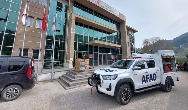 AFAD araç filosuna 4x4 araç!