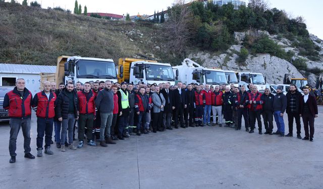 Belediye Başkanı Alan çalışanlarla bir araya geldi