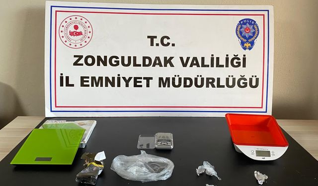 Zonguldak'ta uyuşturucu operasyonunda 4 kişi tutuklandı