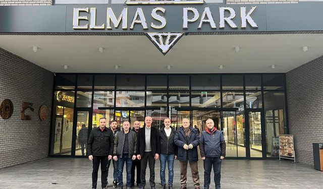 Başkan Alan Elmas Park esnafıyla buluştu