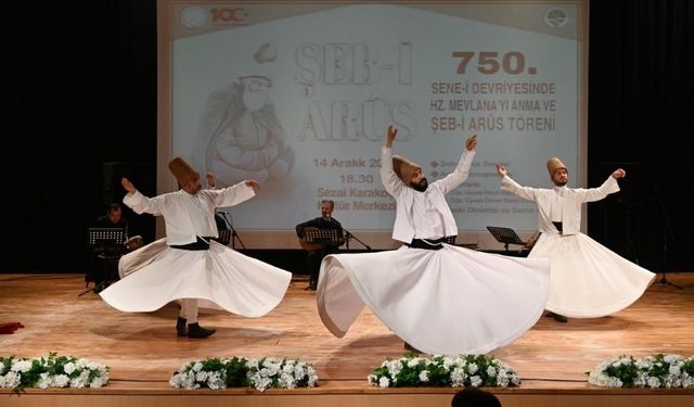 ZBEÜ’de Hz. Mevlana’yı Anma ve Şeb-i Arus töreni gerçekleştirildi