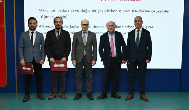 ZBEÜ’de Erişilebilir Ders Materyali Eğitim Semineri Gerçekleştirildi