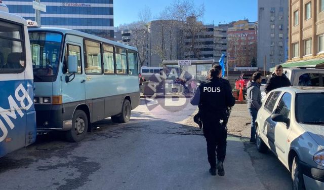 Kadın müşteri oteli karıştırdı: polis olay yerinde!