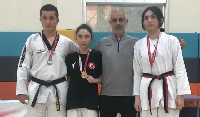 Zonguldak'ta Gençler Taekwondo İl Birinciliği müsabakaları yapıldı