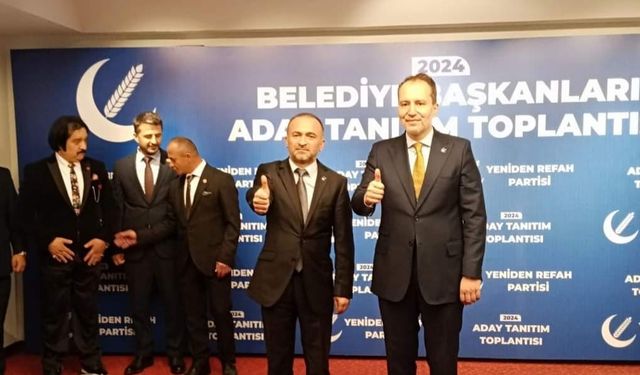 Yeniden Refah Partisi Belediye Başkan Adayları belli oldu