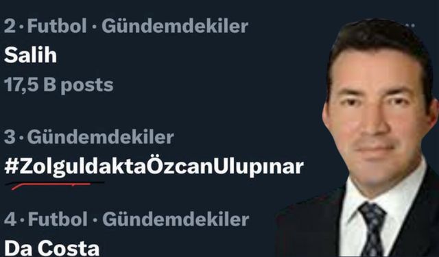 Özcan Ulupınar Türkiye gündeminde!