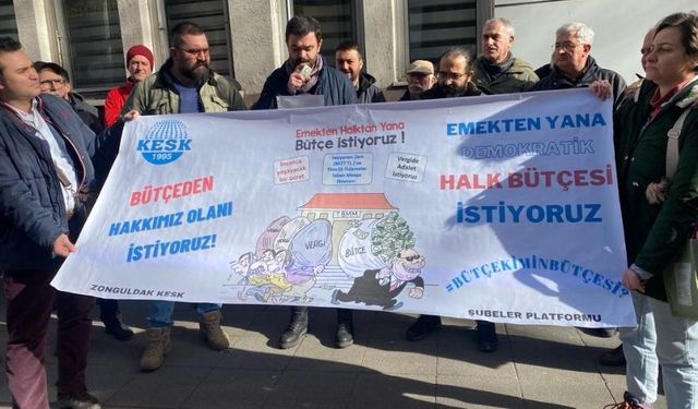 Bütçe için ses yükseliyor: “Hakkımız olanı istiyoruz!”