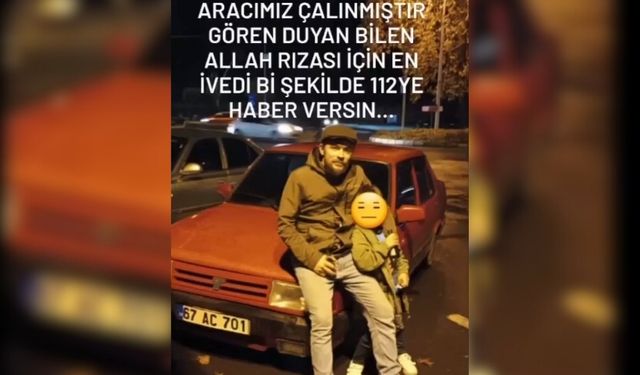 Hırsızlar otomobil çaldı! Ekipler çalışma başlattı