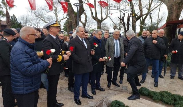 Kurtuluş Şavaşı`nın ilk deniz şehidi Ereğli'de anıldı