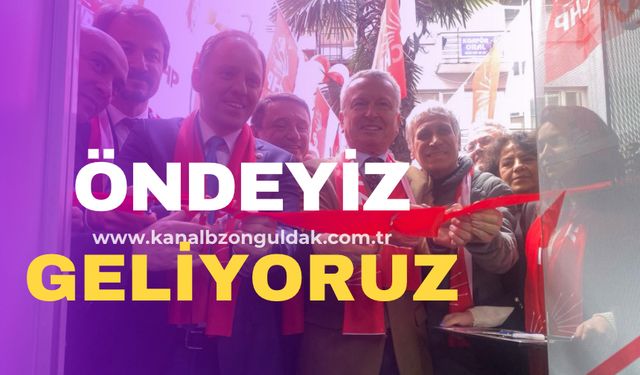 CHP SKM coşkuyla açıldı: “Zonguldak’ta öndeyiz! Geliyoruz!”