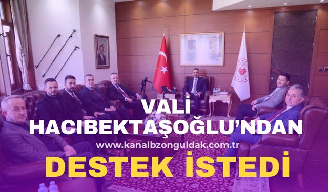 Başkan Ömer Selim Alan, Vali Hacıbektaşoğlu’ndan destek istedi