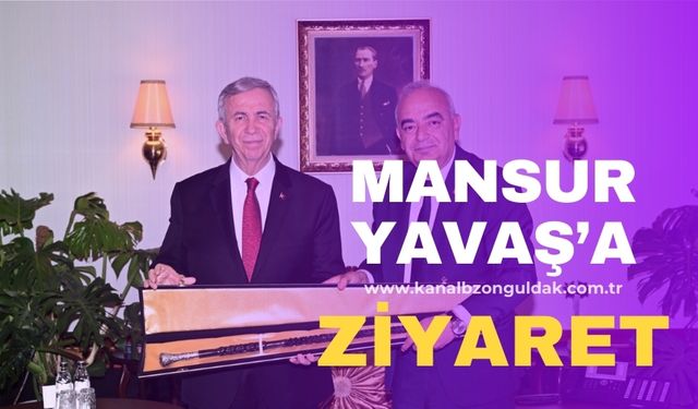 Başkan Bozkurt Mansur Yavaş'ı ziyaret etti