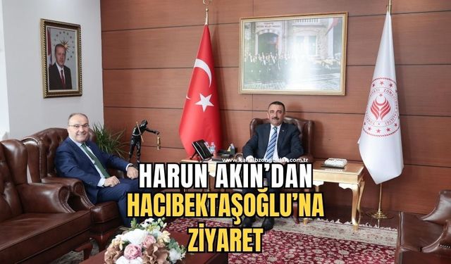 Harun Akın'dan Vali Hacıbektaşoğlu'na ziyaret