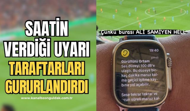 Zonguldak’lı taraftar Galatasaray maçında yaptığı paylaşımla gündem oldu!