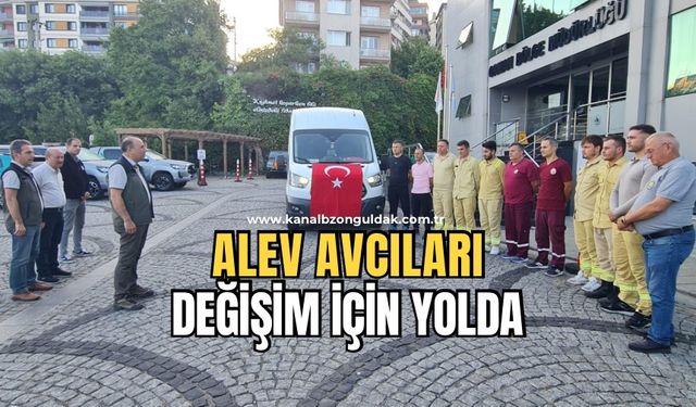 İzmir Orman Bölge Müdürlüğünde görev yapmak için personeller yola çıktı