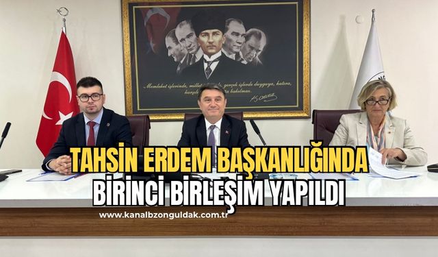 Haziran ayı birinci birleşimi Meclis Salonunda yapıldı