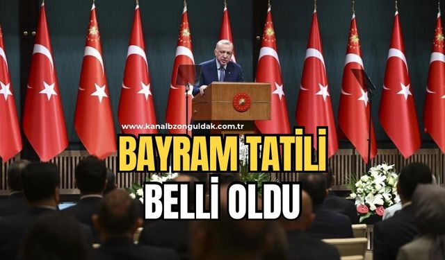 Kurban Bayramı tatili 9 gün oldu