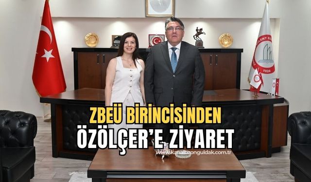 ZBEÜ birincisinden Rektör Özölçer’e ziyaret