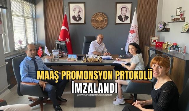 Tarım ve Orman Müdürlüğü'nde maaş promosyon protokolü imzalandı