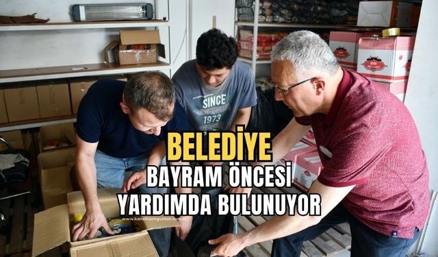 Ereğli Belediyesi, bayram öncesi bin aileye gıda yardımında bulunuyor