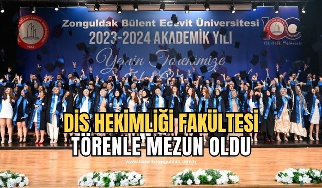 Diş Hekimliği Fakültesi mezunları için yemin töreni düzenlendi