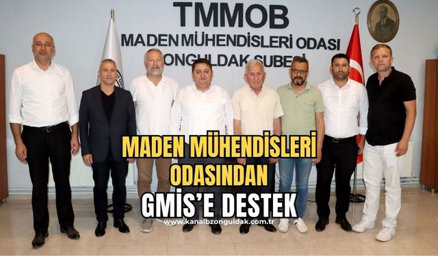 Maden Mühendisleri Odası'ndan GMİS'e KİT desteği