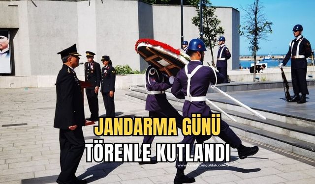 Jandarma Teşkilatı'nın 185'inci yıl dönümü törenle kutlandı