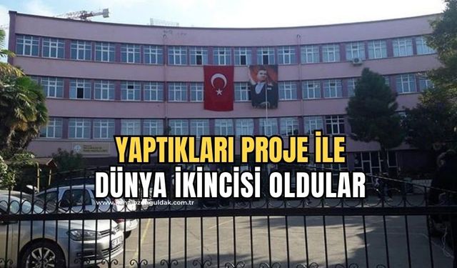 Zonguldak Yayla Mesleki ve Teknik Anadolu Lisesi, Dünya 2.'si Oldu!