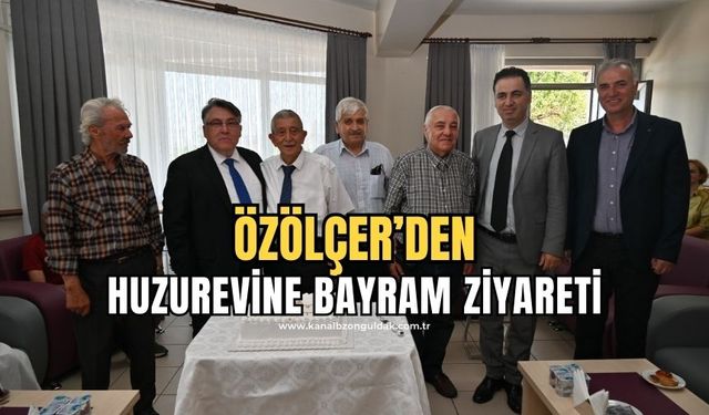 Rektör Özölçer’den Huzurevi Sakinlerine Bayram Ziyareti