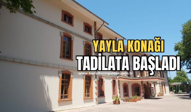 Yapılan ihale sonucunda çalışmalar başladı