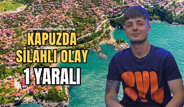 Kapuz plajında olay! Silahlar patladı