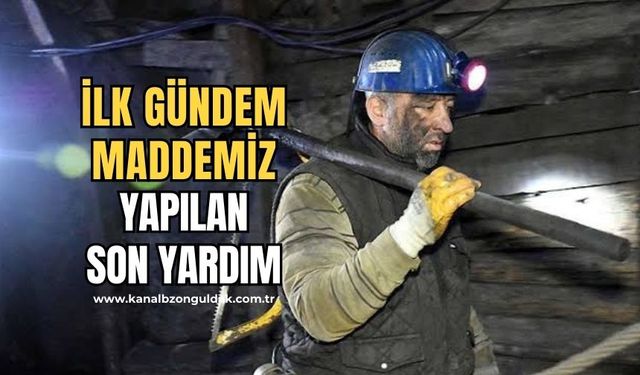 Köktürk’ten maden işçilerine yapılan yardımla ilgili açıklama