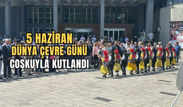 5 Haziran Dünya Çevre Günü törenle kutlandı