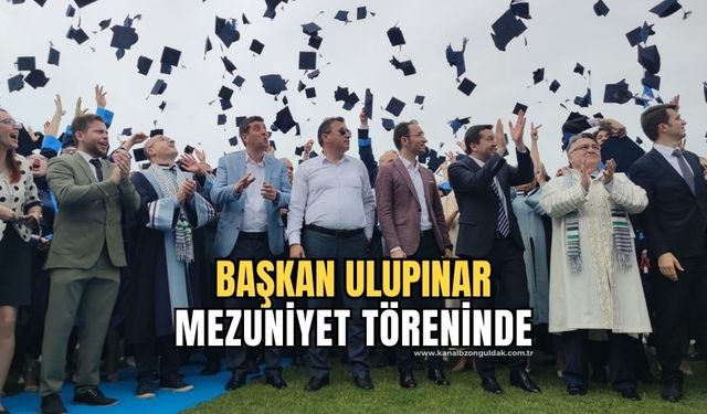 Başkan Ulupınar mezuniyet törenine katıldı