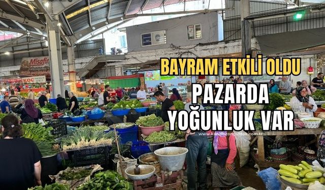 Pazarda fiyatlar aynı kaldı