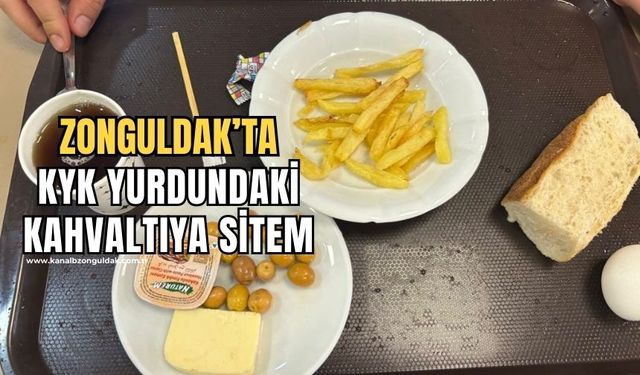 Milletvekili adayı KYK’da verilen kahvaltıya sitem etti!