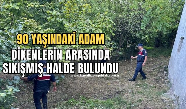 90 yaşındaki adamın kayıp ihbarı ekipleri harekete geçirdi