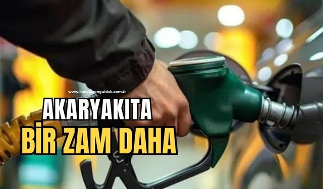 Benzin ve motorine ÖTV zammı geldi!