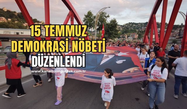 Zonguldak’ta 15 Temmuz töreni düzenlendi