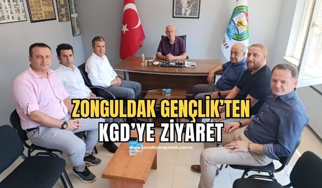 Zonguldak Gençlik'ten KGD'ye ziyaret