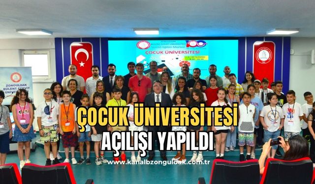 ZBEÜ Çocuk Üniversitesi açılışı gerçekleşti