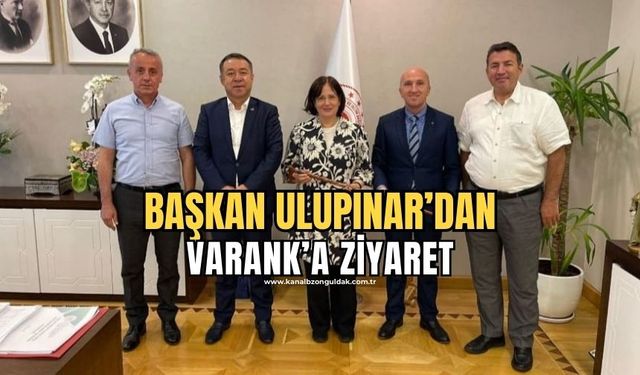 Başkan Ulupınar Bakan Yardımcısı Varank'ı ziyaret etti
